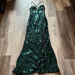 Windsor Mermaid Sequin Gown Dress
